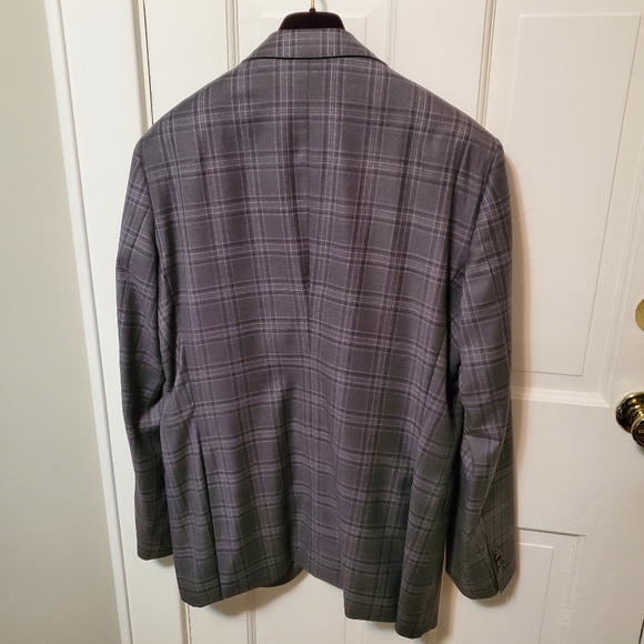 Jack Victor Blazer 42L - Century SPL grey with purple - Picture 2 of 5